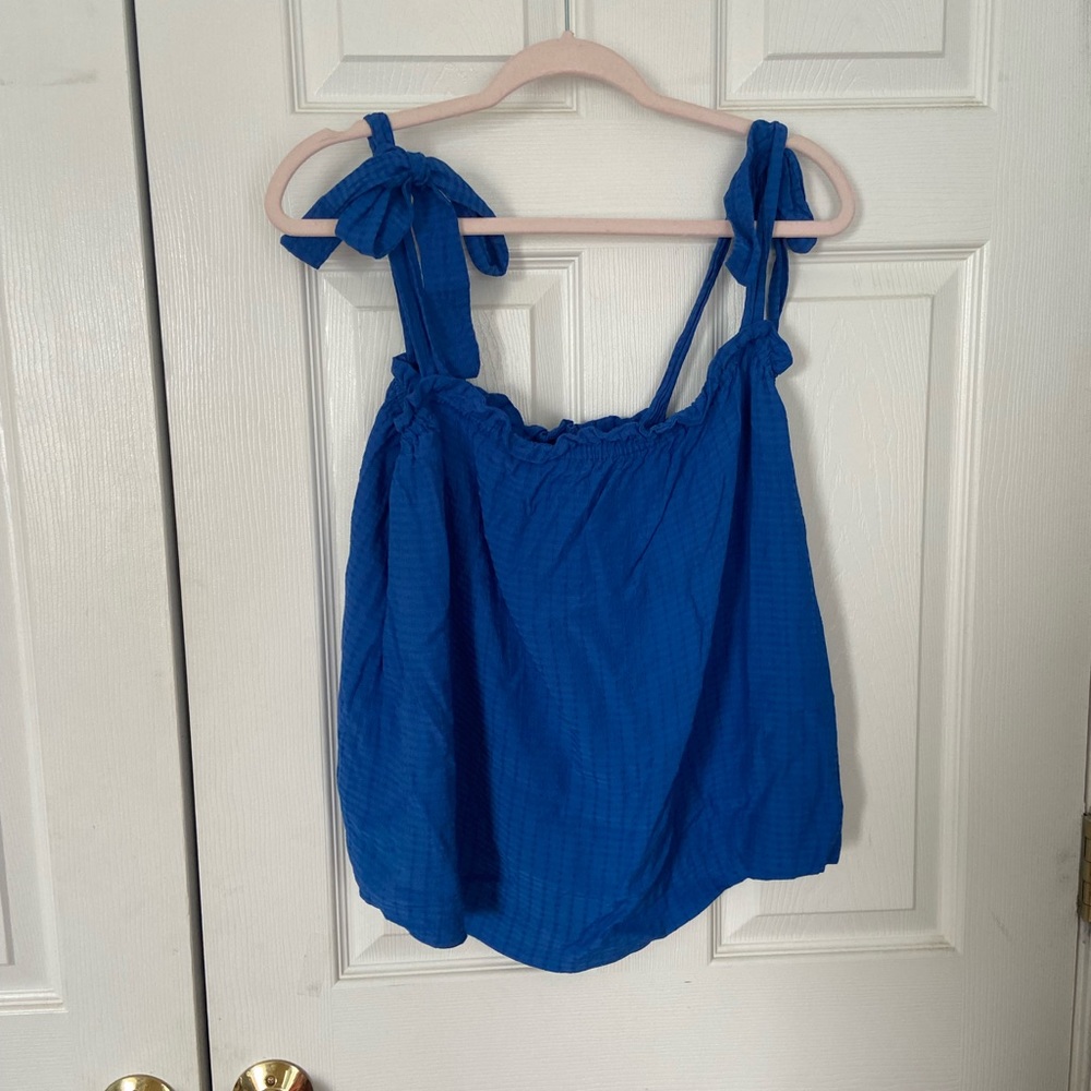 Blue H&M tank